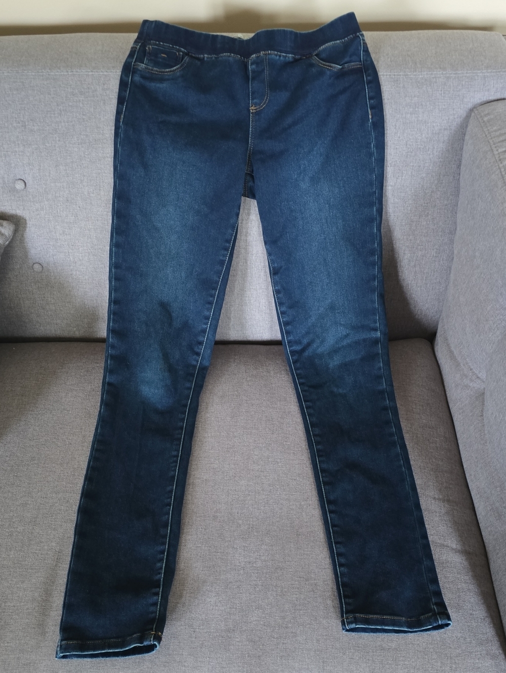 Tractr Jeans Girls Size 12 Blue Pull-on Pullon Pull On Legging Skinny Jeans